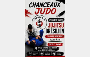Nouveau cours : JJB - Jujitsu Brésilien