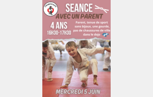 Judo avec tes parents 4 ans 