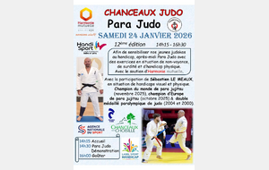 JOURNEE DE SENSIBILISATION PARA JUDO