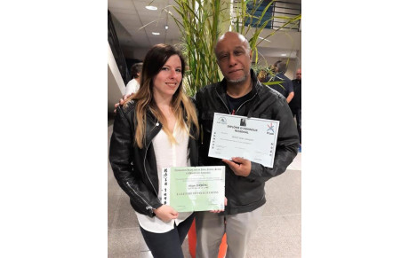 ALISON ET JEAN JACQUES RÉCOMPENSÉS COMME COMMISSAIRES SPORTIFS