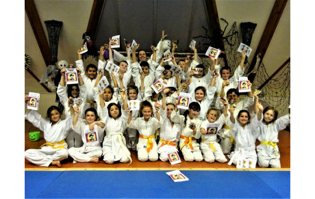 LES JUDOKAS ONT FETE HALLOWEEN