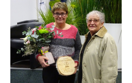 TROPHEE DU SPORT ET VOLONTARIAT POUR CORINE BASMAISON