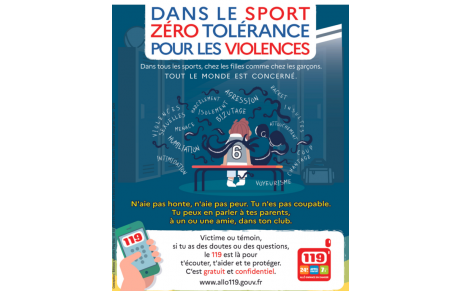 ZERO TOLERANCES POUR LES VIOLENCES