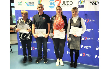 QUATRE DIRIGEANTS A L'HONNEUR