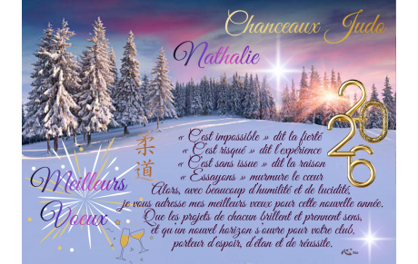 BONNE ANNEE